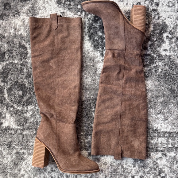 Viral Vici Saint slouch knee high boot - camel - size 7 - Picture 2 of 8